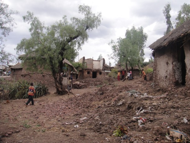 huts in Lalibela