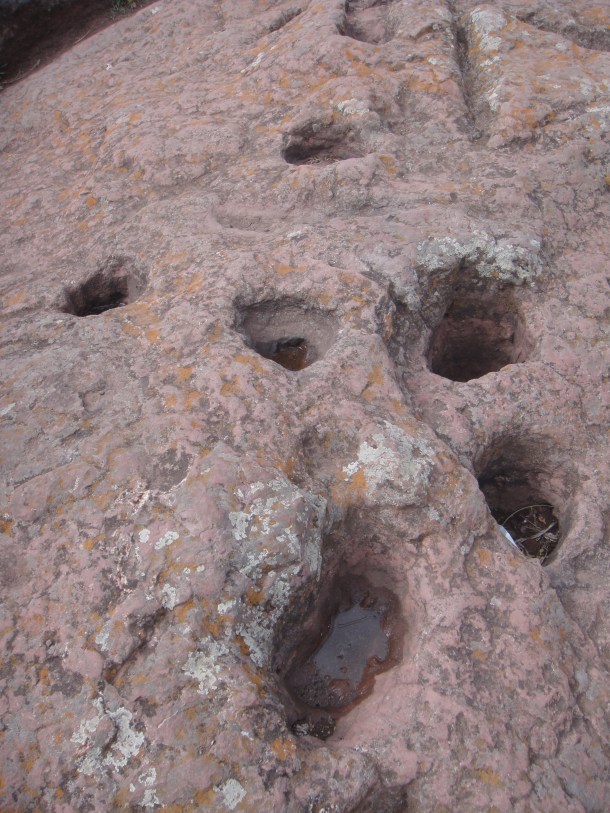 The rock-hewn churches of Lalibela - northwestern group