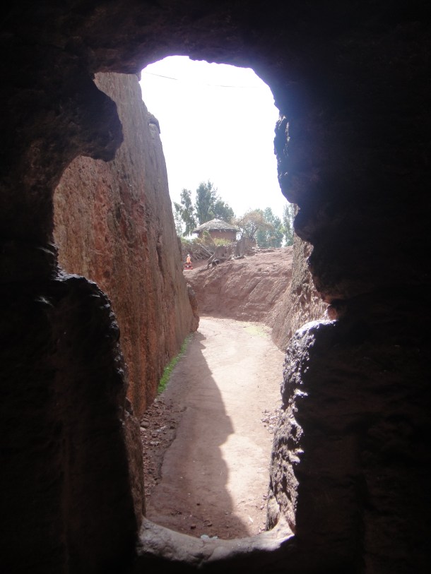 The rock-hewn churches of Lalibela - northwestern group