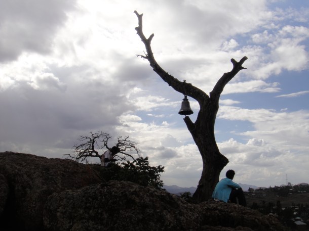 Top of hill overlooking Bet Giyorgis