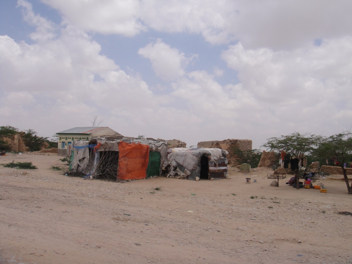 Primitive villages in Somalia