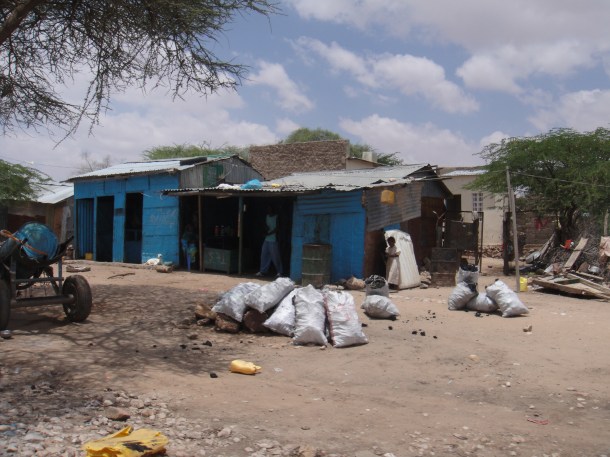 Primitive villages in Somalia