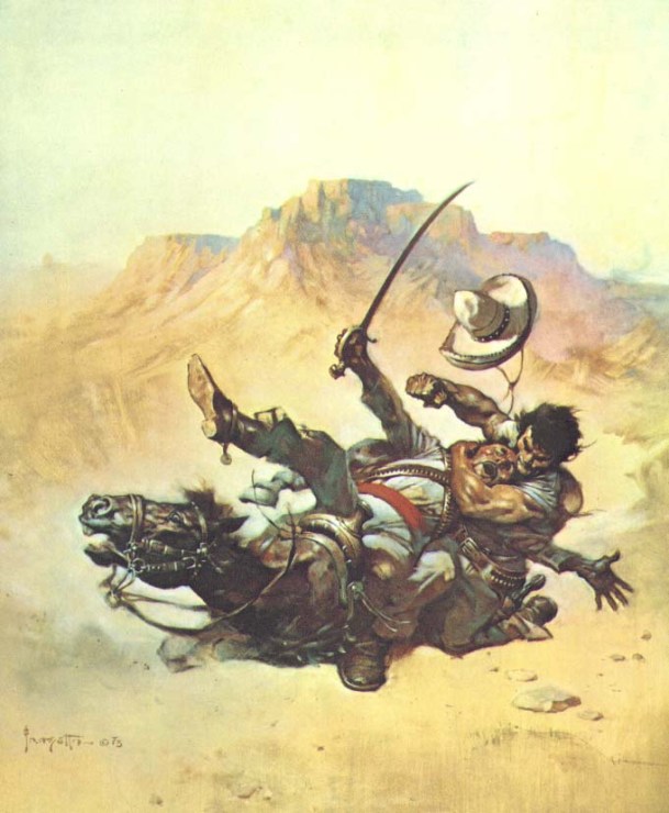 Frank Frazetta Out West