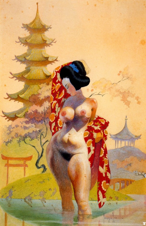 Frank Frazetta  Geisha