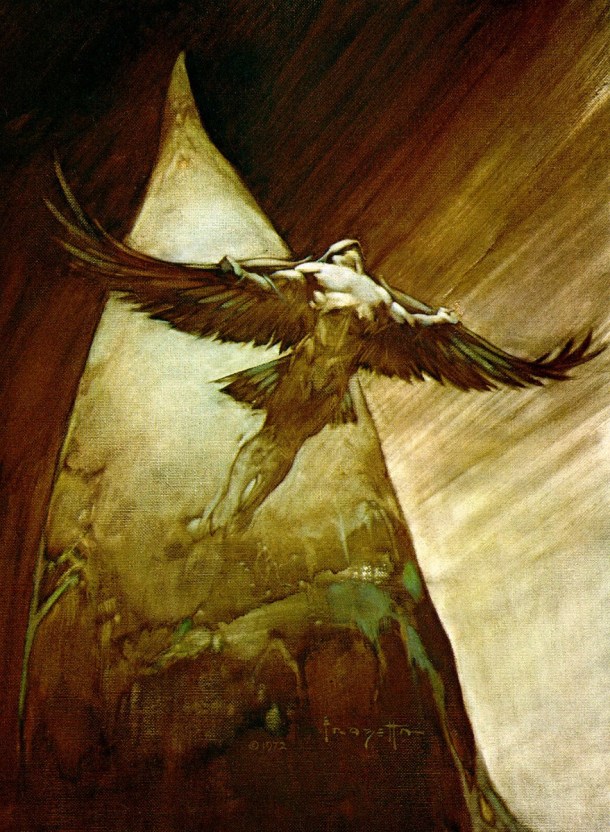 Frank Frazetta The Flight of Icarus