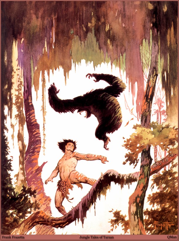 Frank Frazetta Jungle Tales of Tarzan