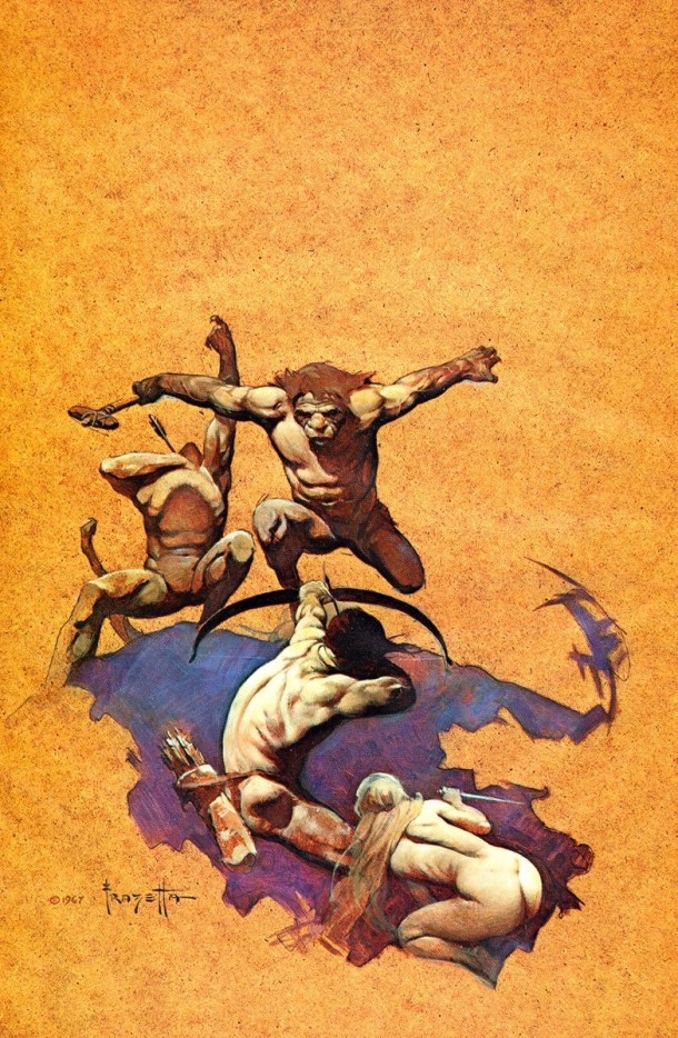 Frank Frazetta Land of Terror