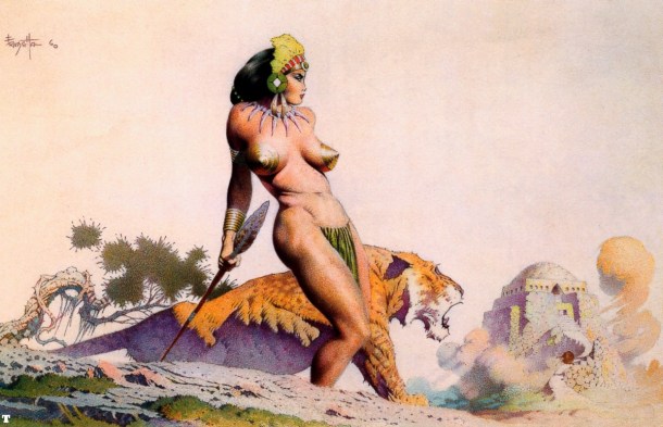 Frank Frazetta Lost City