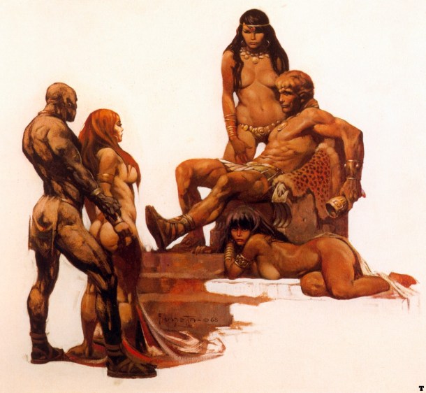 Frank Frazetta Rogue Roman