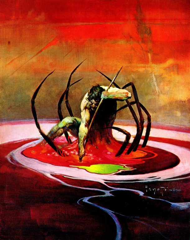 Frank Frazetta Spider Man