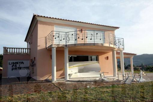 home attacked by FLNC in Corsica