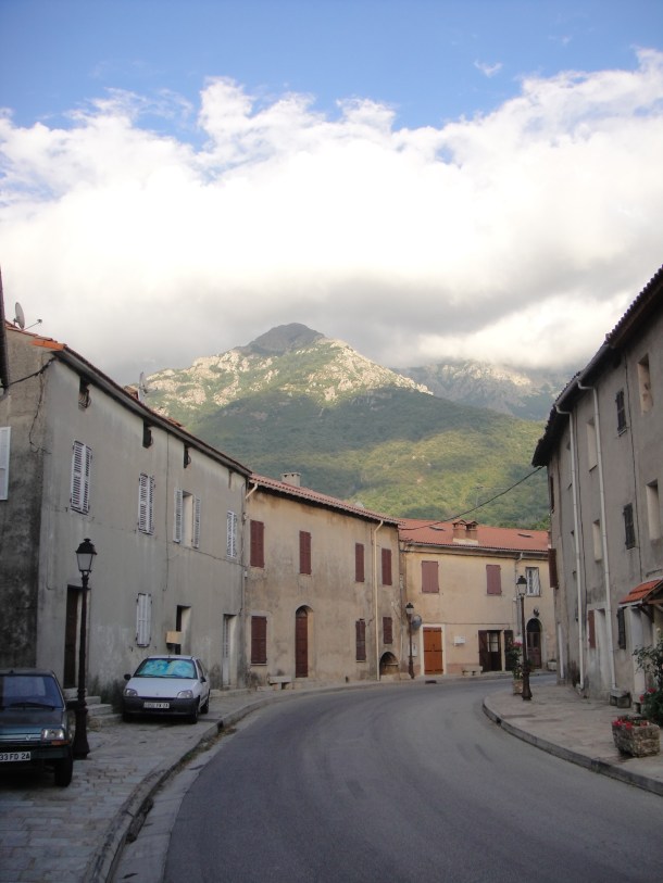 Corsican mountain town