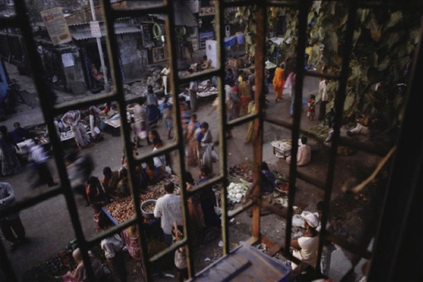 William Albert Allard, Street Market in Untouchable Neighborhood, Mumbai, 2002 