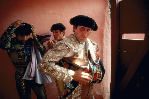 William Albert Allard, Three Bullfighters, Lima, 1981