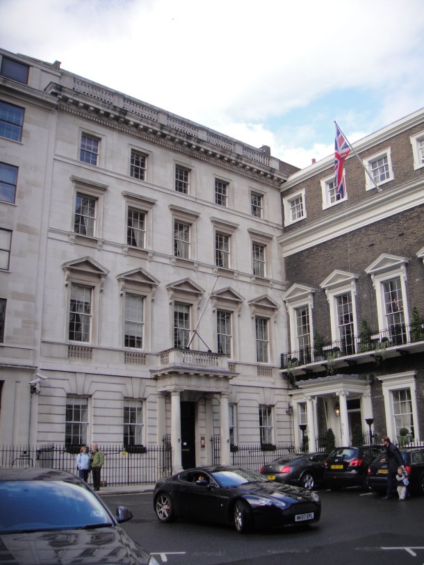 former libyan embassy 5 St James Park