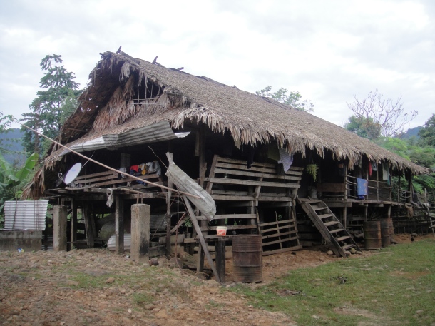 Adi tribe village