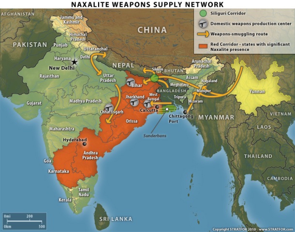 India weapons smuggling