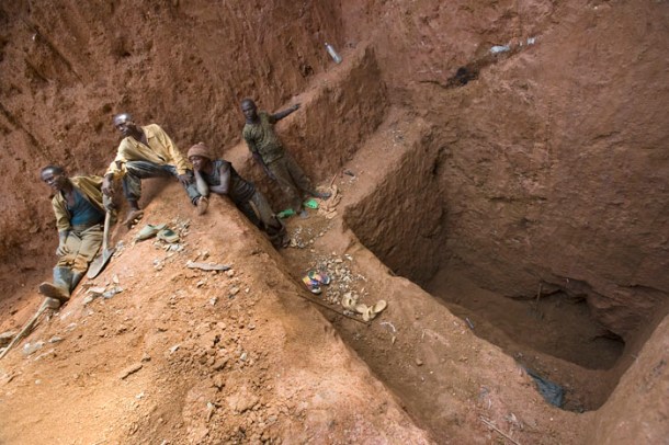 Congo gold mine