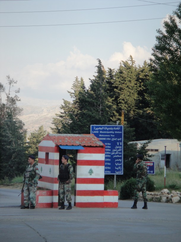 lebanon checkpoint