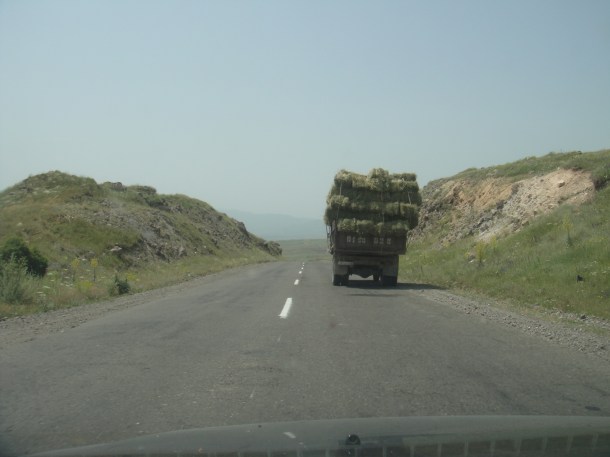 armenia hay truck