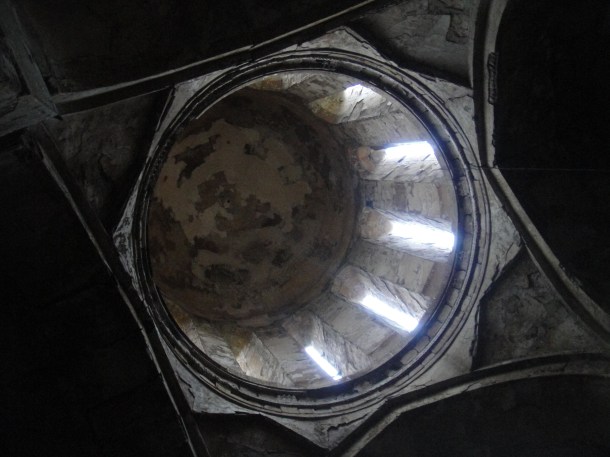 burned church tbilisi