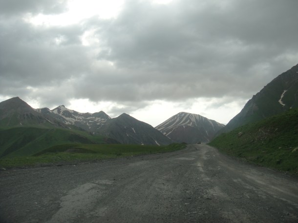 georgian military highway jvaris ughelt