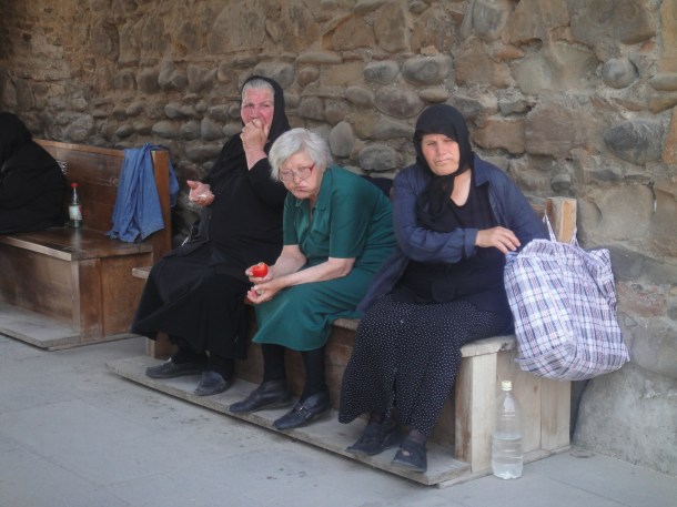 old women sveti-tskhoveli