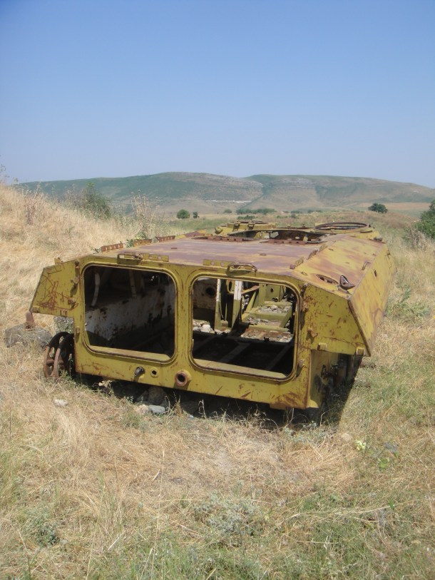 nagorno-karabakh-war-destroyed-armored-personnel-carrier nagorno-karabakh war destroyed armored personnel carrier