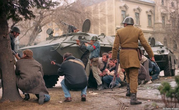 street fighting romanian revolution