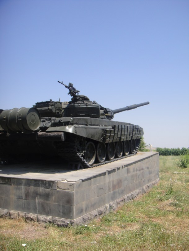 T-72 war memorial nagorno-karabakh