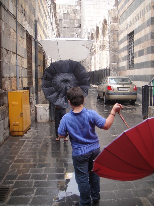 umbrellas damascus