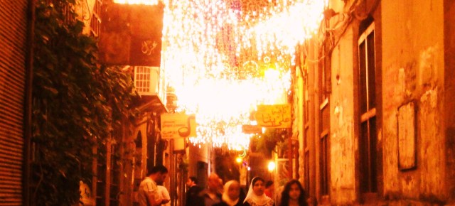 damascus at night