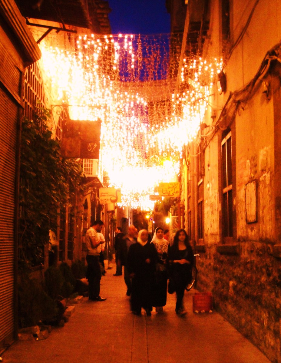 damascus at night