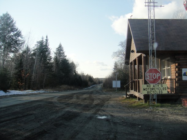 north maine woods caribou checkpoint