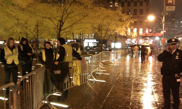 police occupy wall street