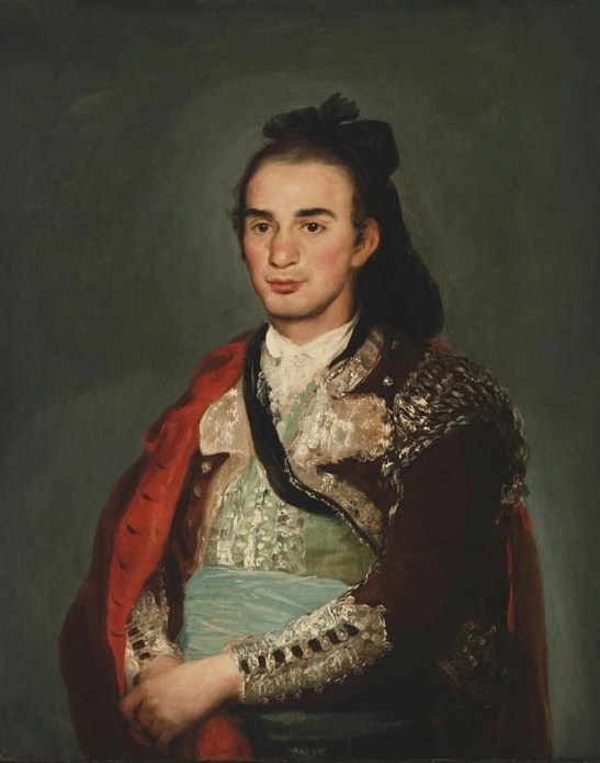 francisco goya portrait of the toreador jose romero