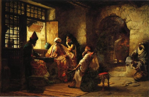 Frederick Arthur Bridgman An Interesting Game