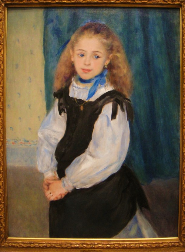 pierre auguste renoir portrait of mademoiselle legrand