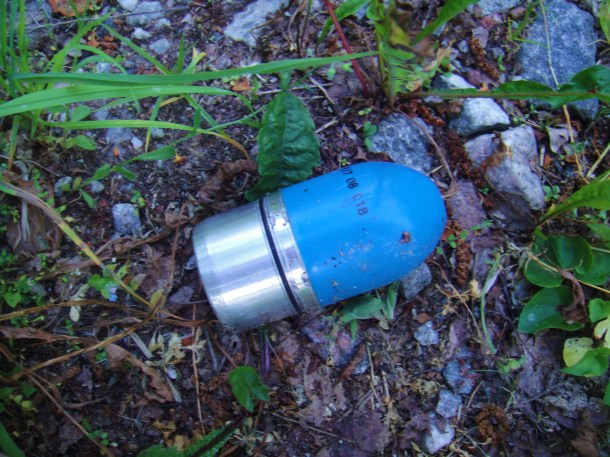 unexploded ordnance