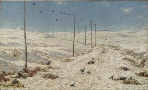 Vasily Vereshchagin The Road of the War Prisoners