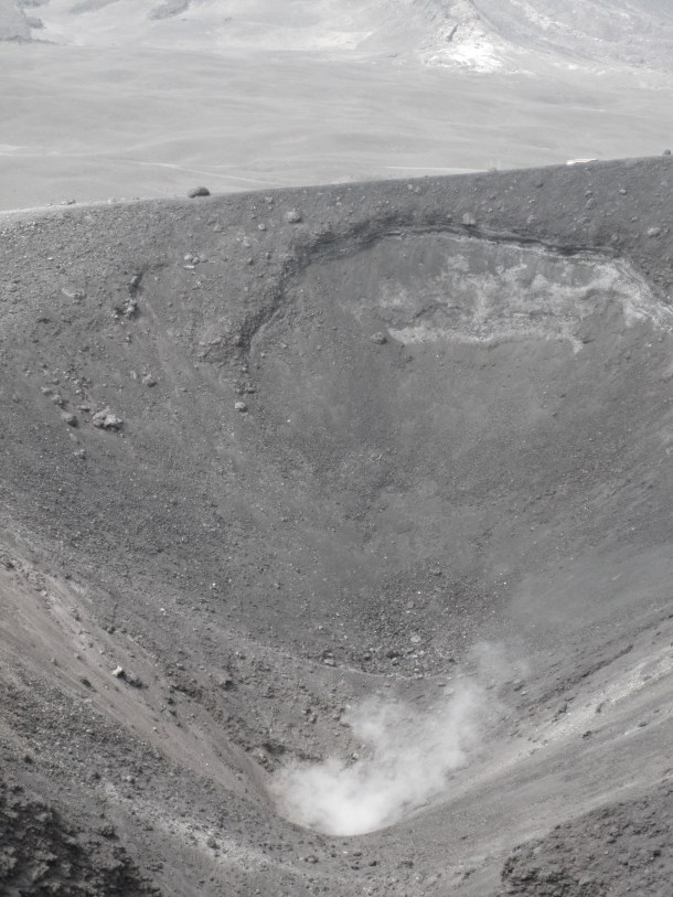 etna crater