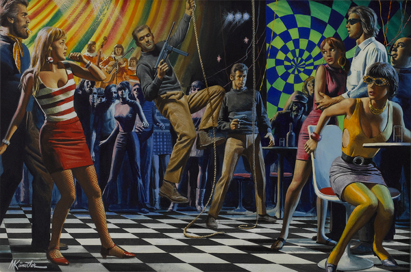 mort kunstler painting
