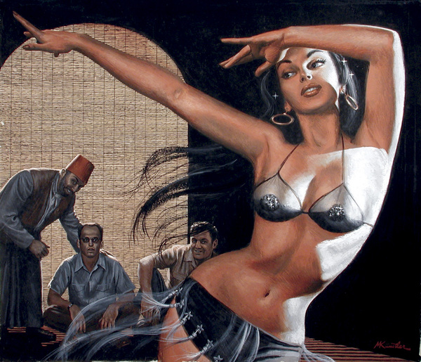 painting mort kunstler