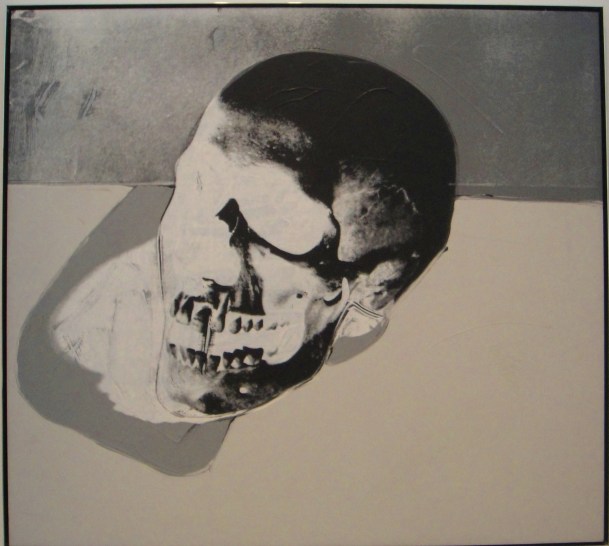 andy warhol skull