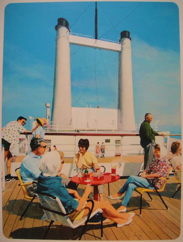 malcolm morley on deck