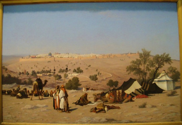 Charles-Theodore-Frere-Jerusalem-from-the-Environs Charles-Théodore Frère Jerusalem from the Environs