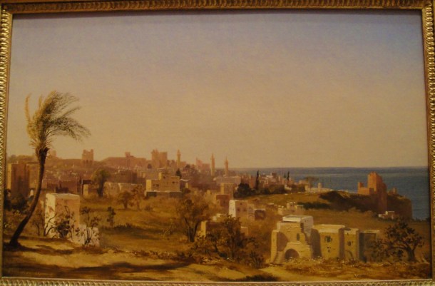 Jules-Coignet-View-of-Beirut Jules Coignet View of Beirut