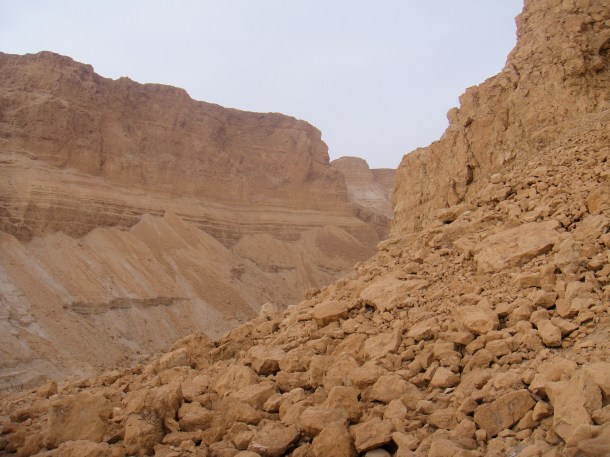 dead sea cliffs