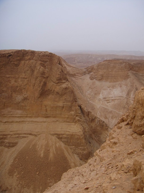 dead sea cliffs