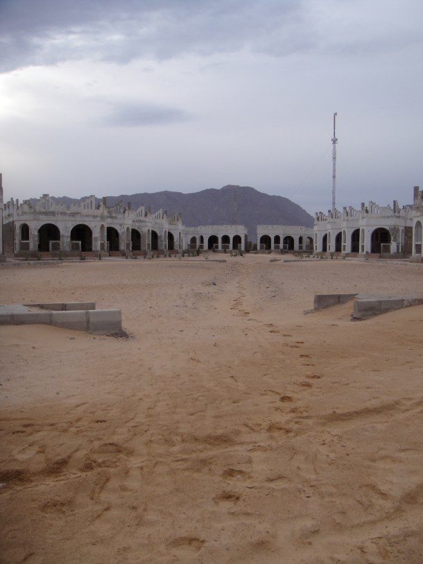 abandoned luxury hotel sinai